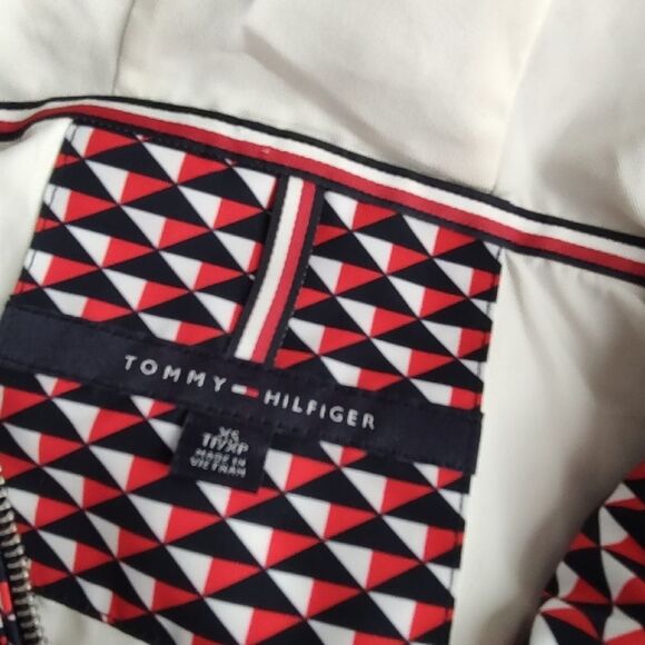 Tommy Hilfiger vintage raincoat jacket w/belt EUC XS Y2K - Picture 5 of 9